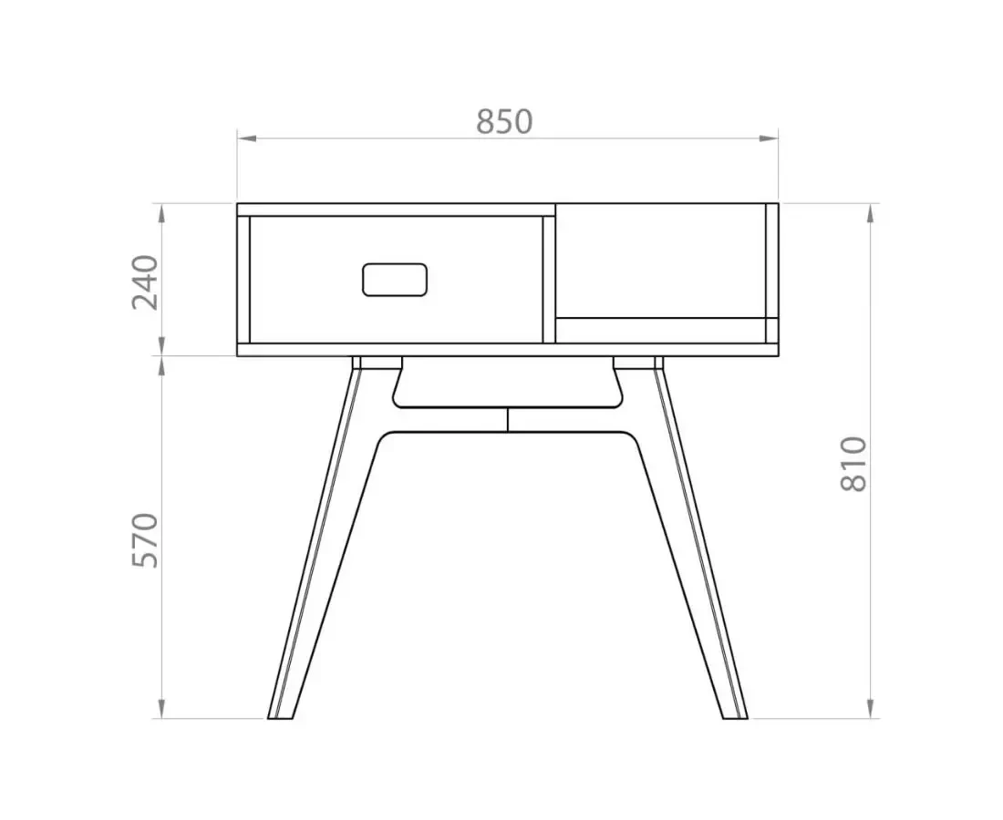 Тумба під вініловий програвач 4