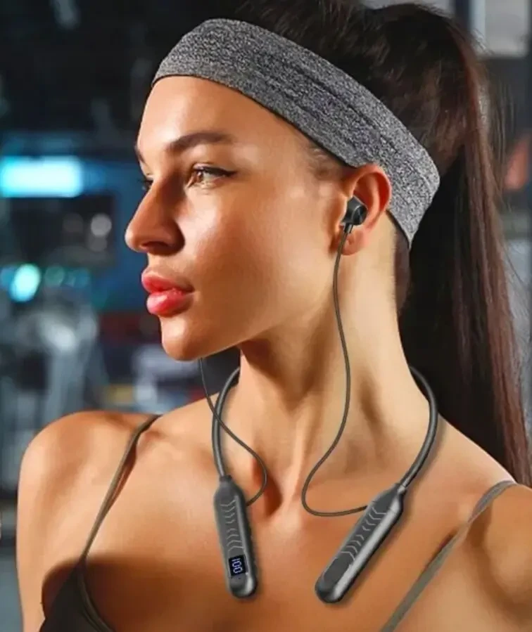 Беспроводные Bluetooth наушники с картой памяти 2023г. 4