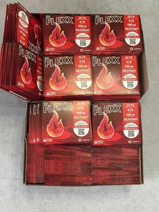 НОВЫЕ Стартовые Пакеты Водафон, сім-карти vodafone (багато) 4