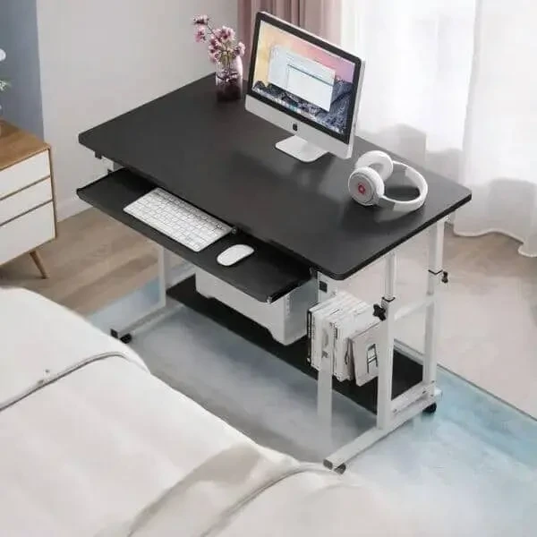 Мобільний комп'ютерний стіл з регулюванням висоти 4