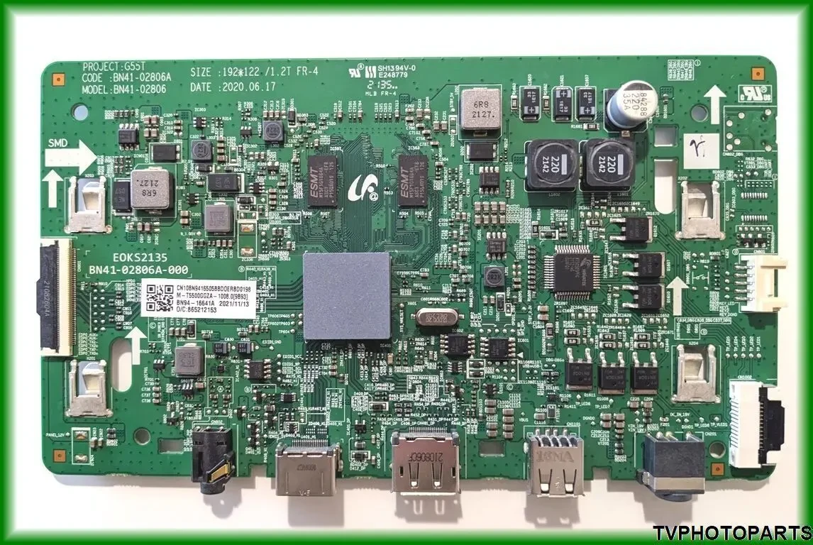 Main Board G55T BN41-02806 BN94-16641A для монітора Samsung C32G55TQWI