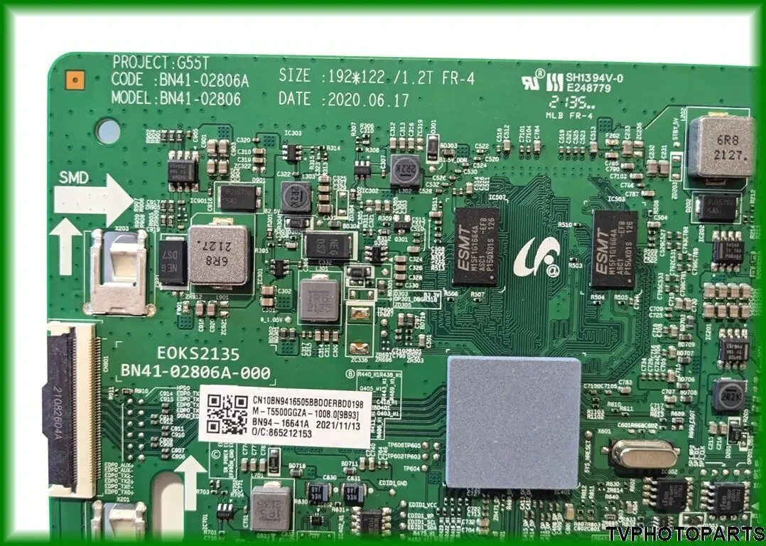 Main Board G55T BN41-02806 BN94-16641A для монітора Samsung C32G55TQWI 2