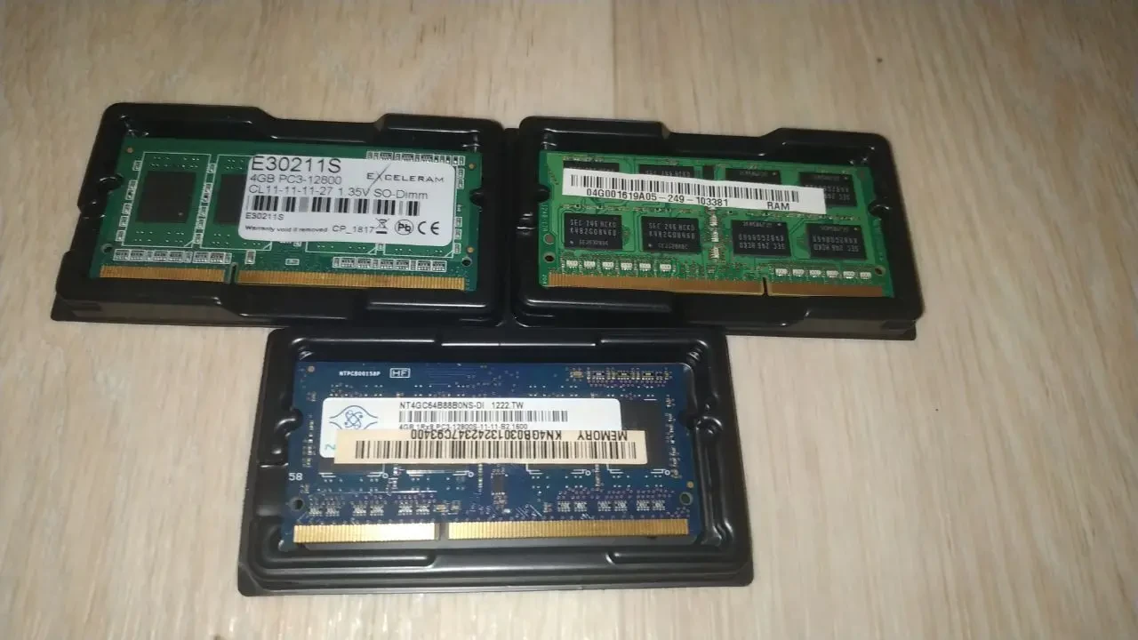 Оперативна пам'ять 4Gb DDR3 для ноутбука