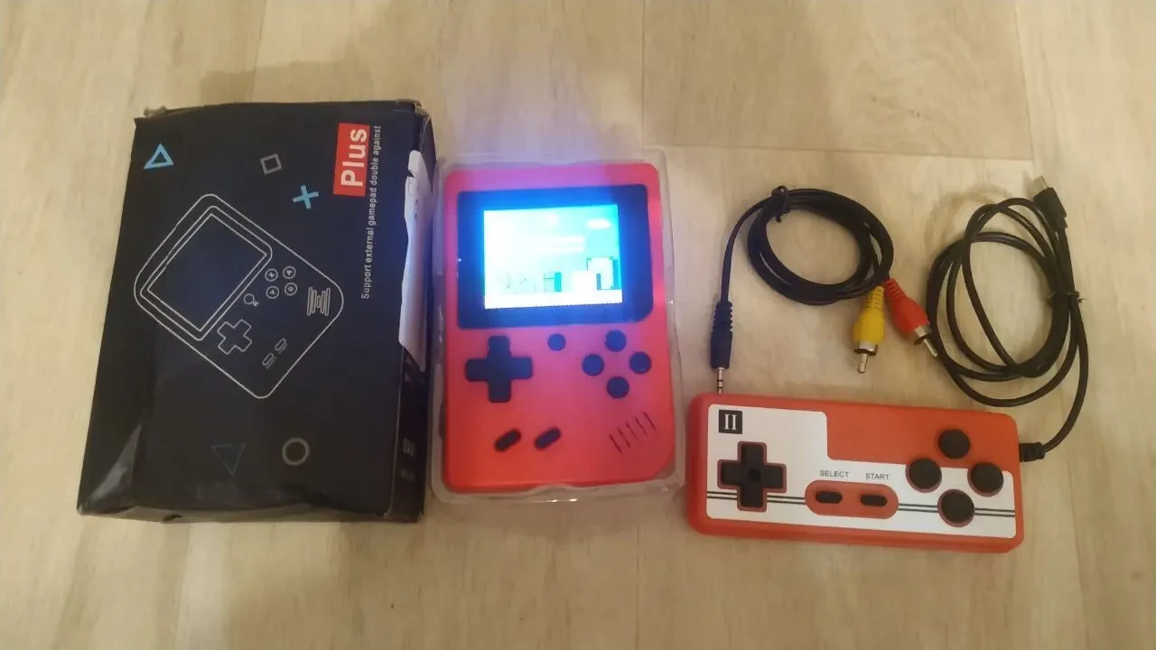 Ретро Міні портативна консоль, приставка 500 ігор