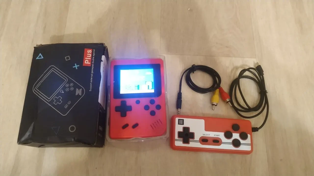 Ретро Міні портативна консоль, приставка 500 ігор 2