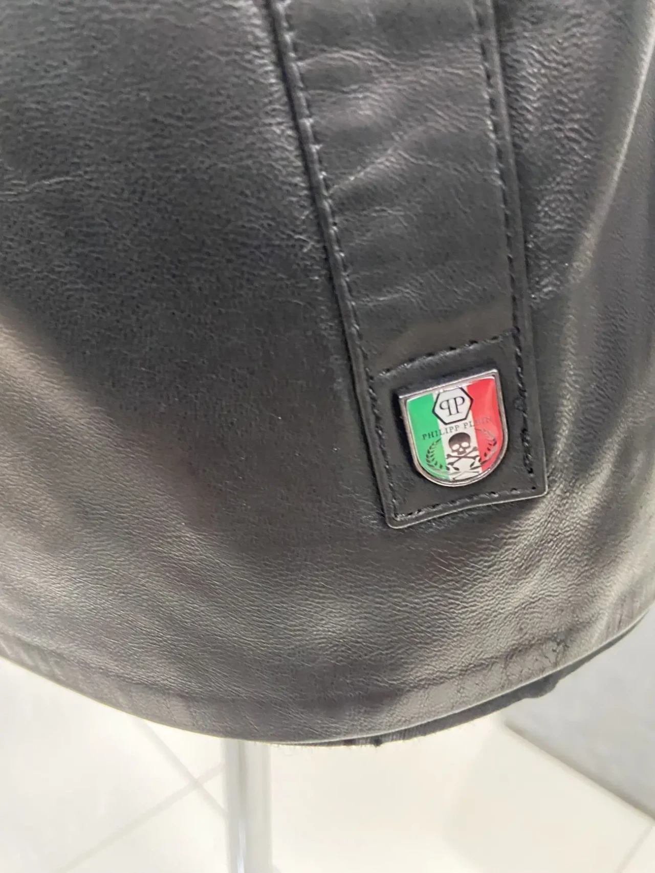 Куртка чоловіча шкіряна ,мака шкіра теля пряма 2