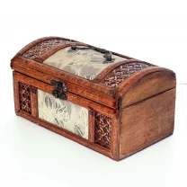 Винтажная деревянная резная шкатулка скринька сундучок ручная работа