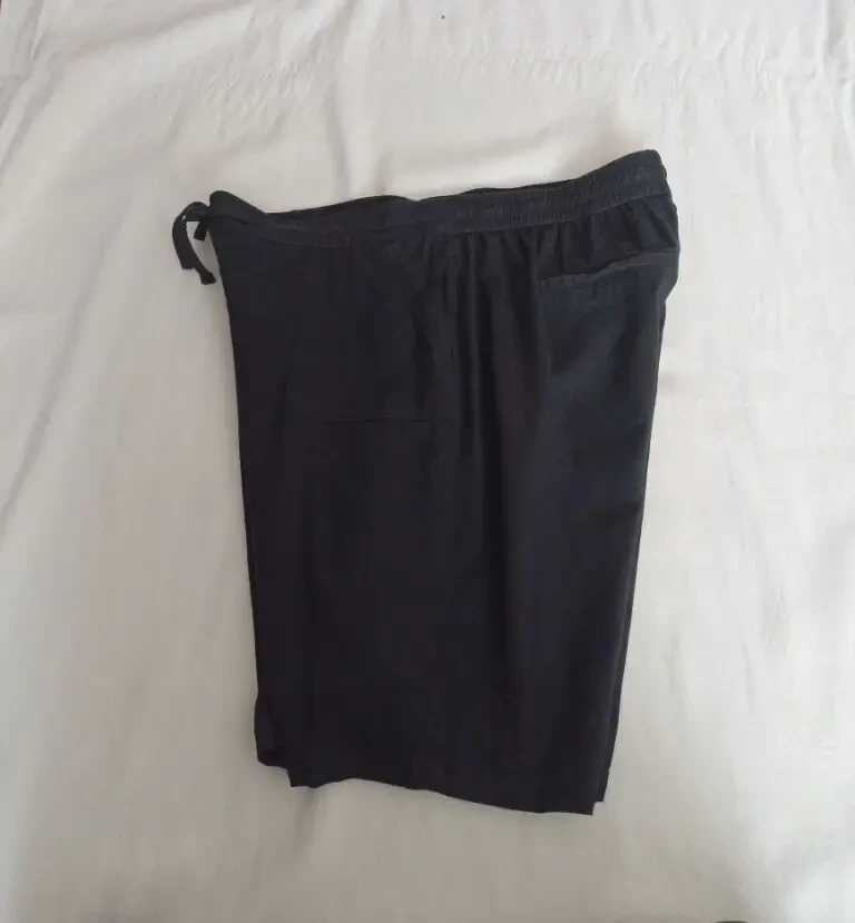 George Льняные женские шорты черные 16 на 50-52 5