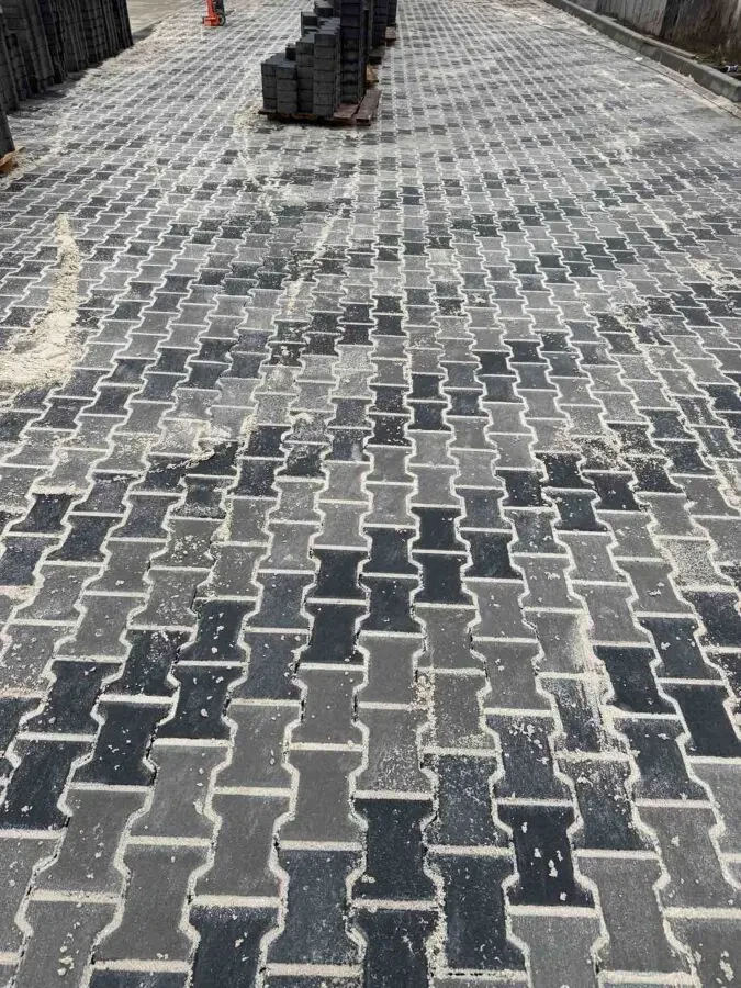 Плитка тротуарна Бруківка Катушка 60 80 і 100мм 5