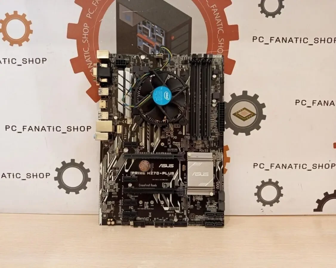 Комплект Материнська плата ASUS Prime H270-Plus  процесор  кулер)