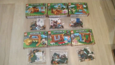 Продам конструктор lego, лего minecraft, майнкрафт