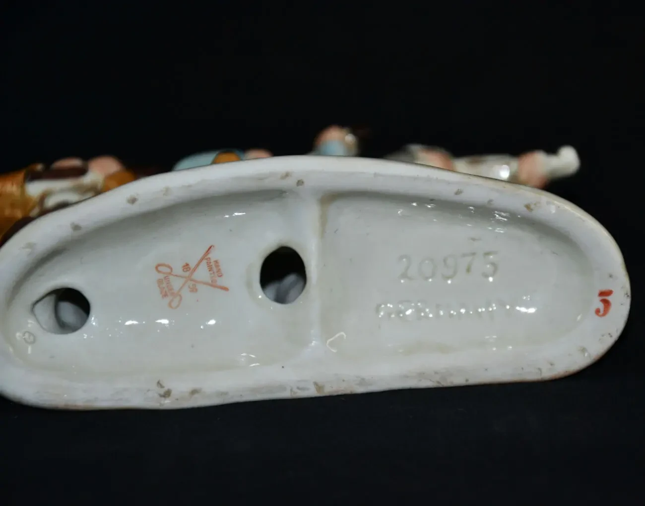 Статуэтка Уличные музыканты фарфор Германия 2