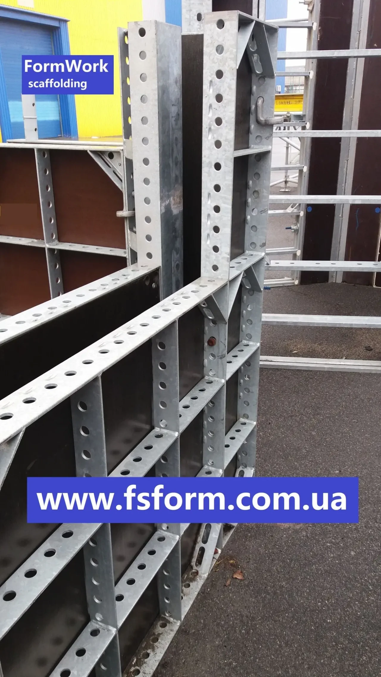 Опалубка дрібнощитова NERY, Опалубка мелкощитовая, Опалубка