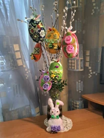 Великодн1 яйця ручно1 роботи