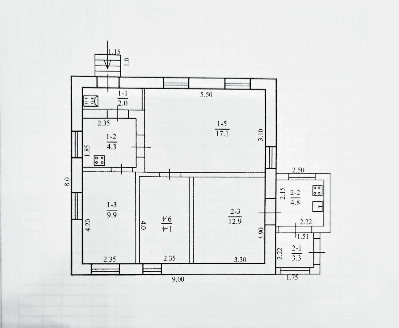 Продам участок с домом в Центре, р-н Сечевых Стрельцов 4