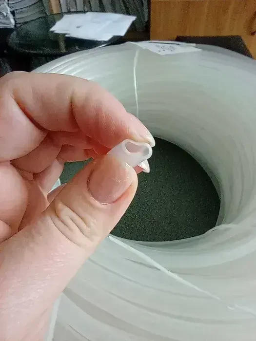 Силіконова трубка силиконовая, трубка харчова пищевая, шланг 6х8 5