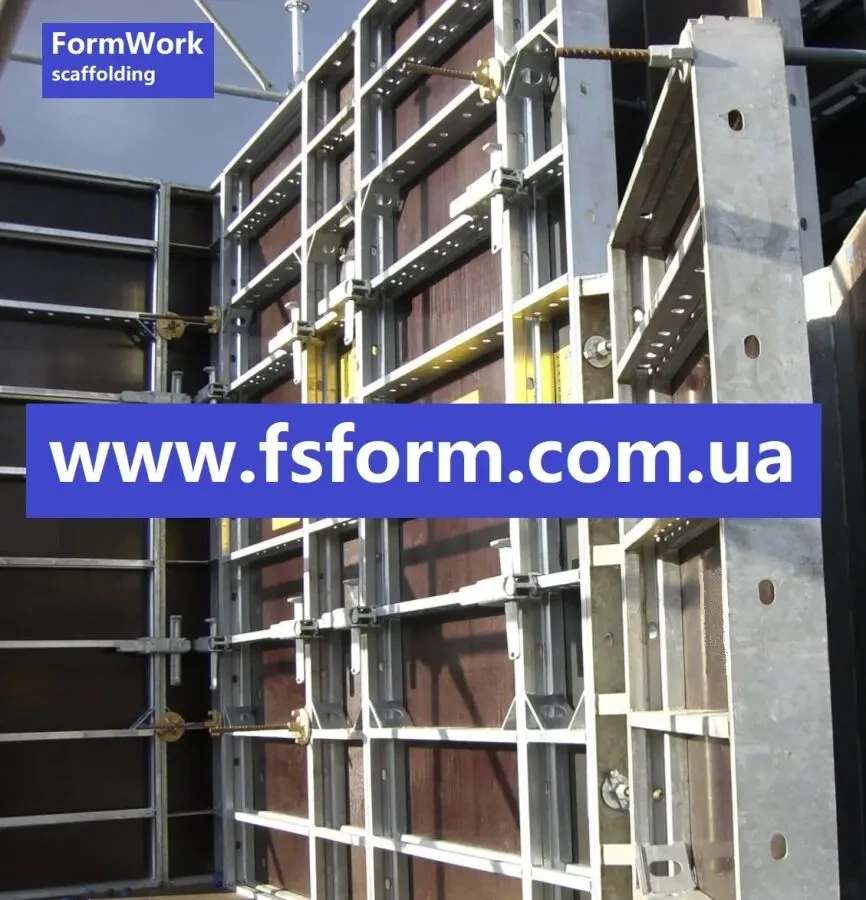 Опалубка середньощитова WALMID, Опалубка стінова, Опалубка