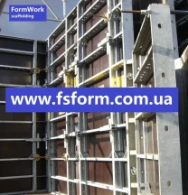 Опалубка середньощитова WALMID, Опалубка стінова, Опалубка