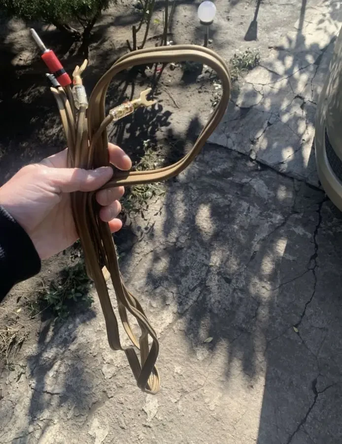 Кабель акустический Van De hul пара  по 3 метра цена за 1 м (1500) 2