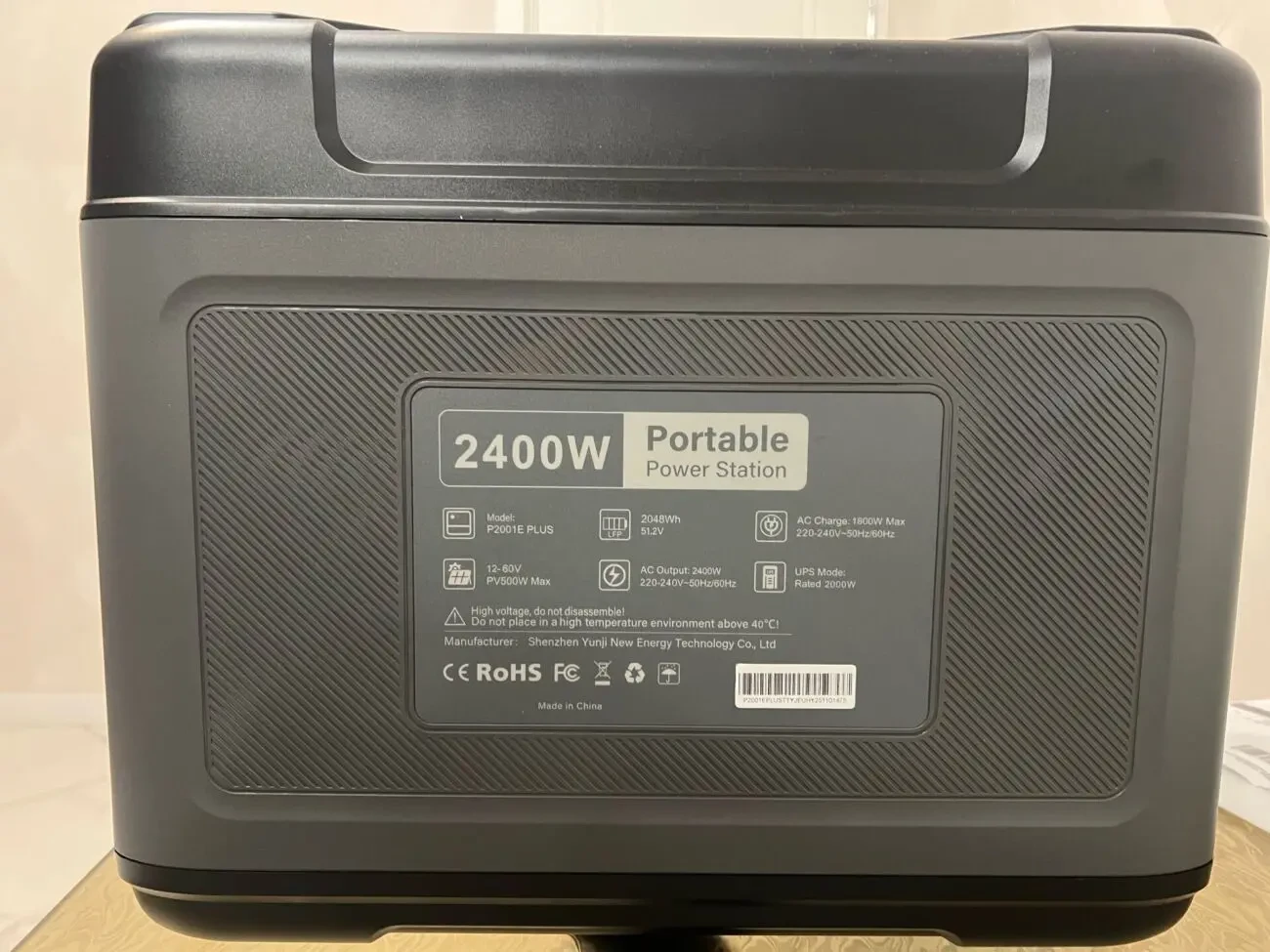Портативна зарядна станція OUKITEL P2001E PLUS 2400W 3
