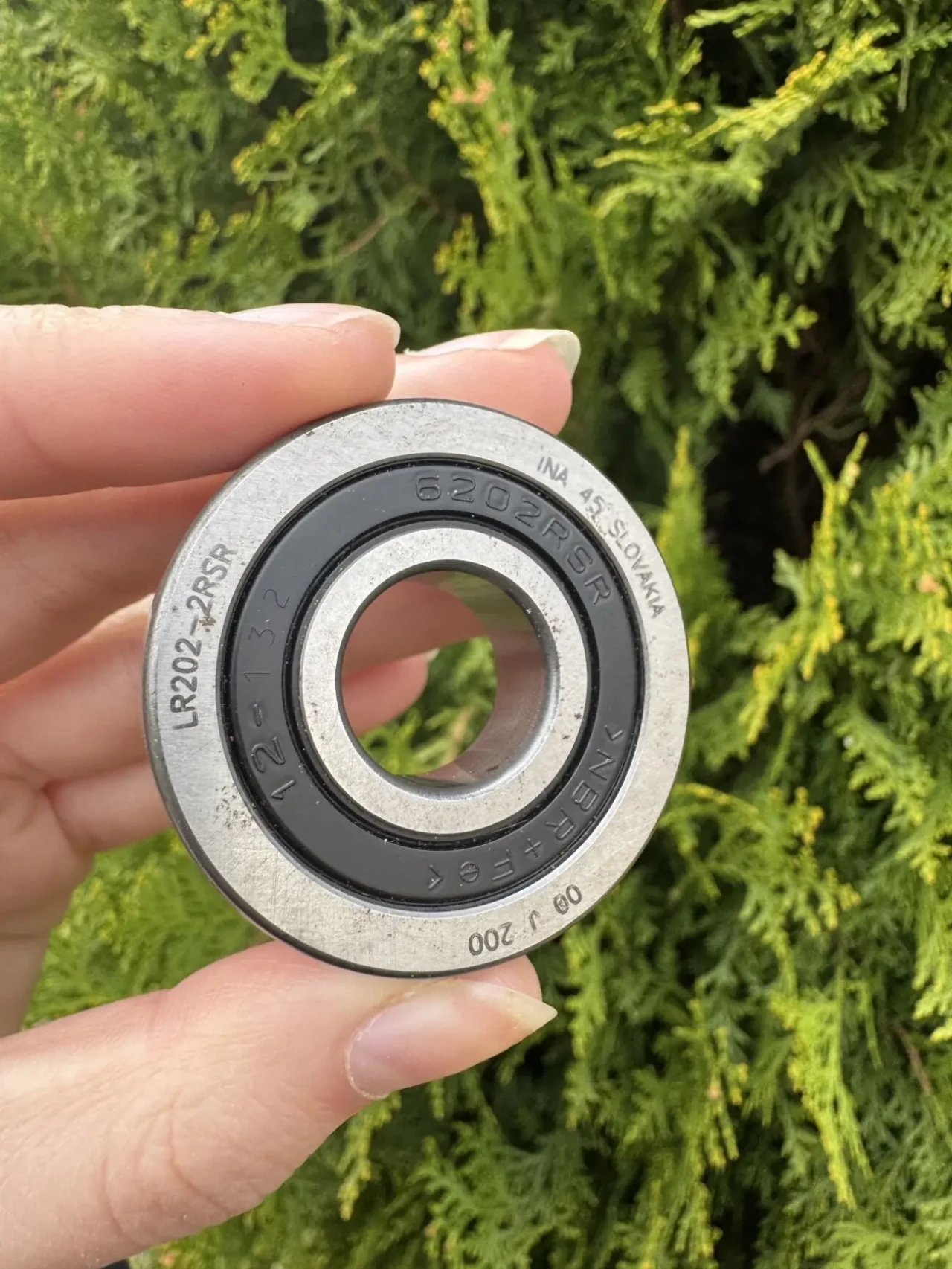 Підшипник (Опорний ролик) INA LR202-2RSR (база 6202) 15x40x11 Оригінал 4