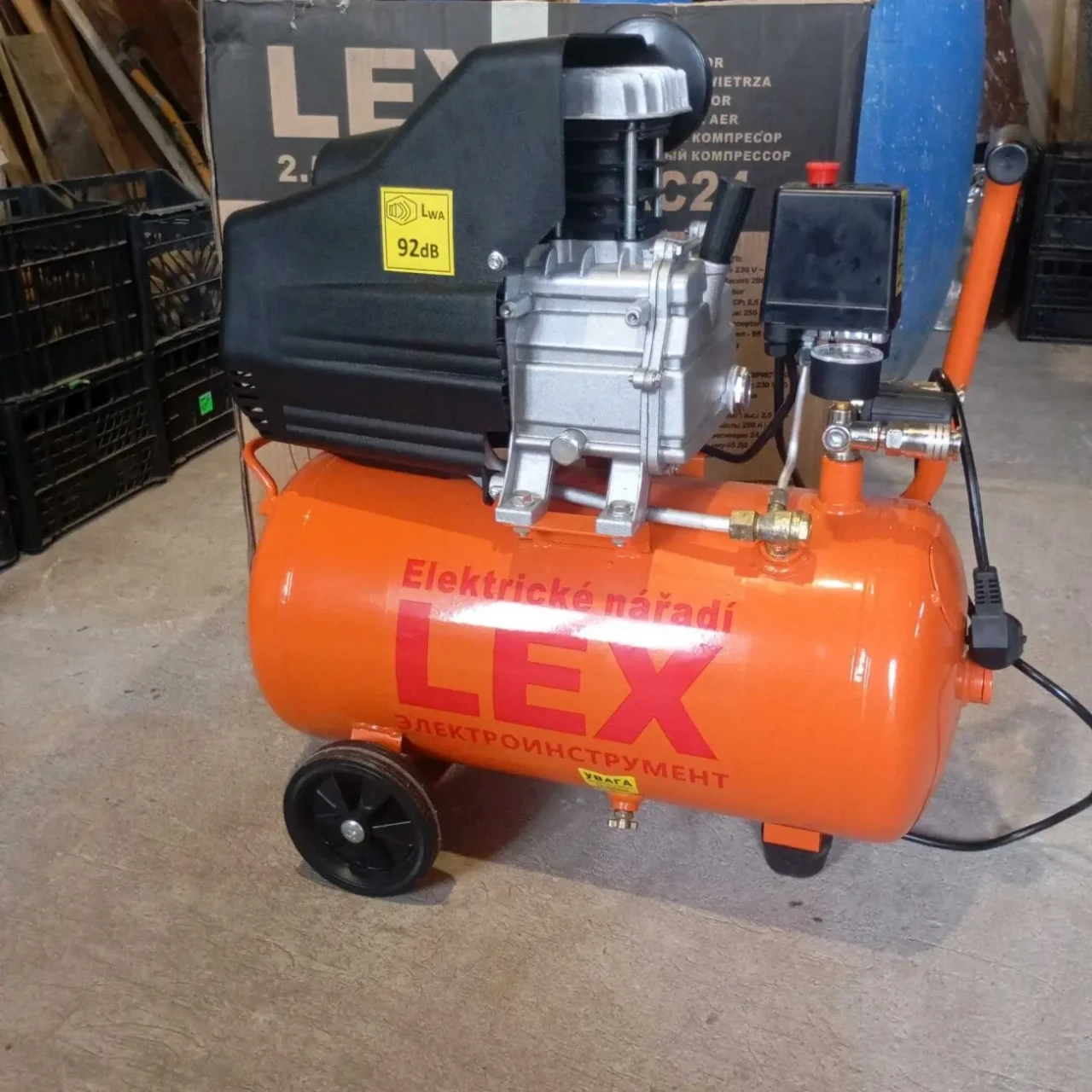 Компресор lex-24 л НОВИЙ 3