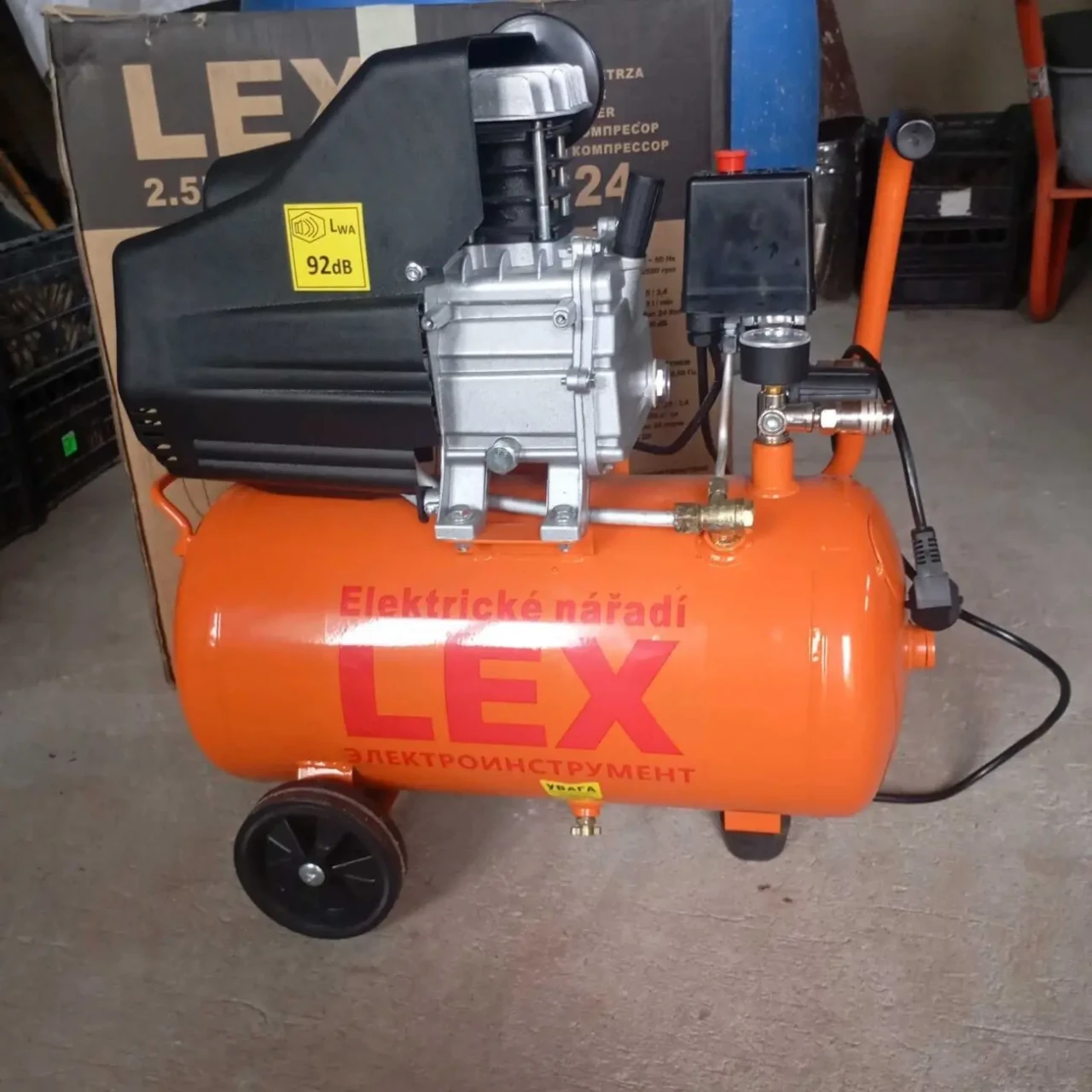 Компресор lex-24 л НОВИЙ 2