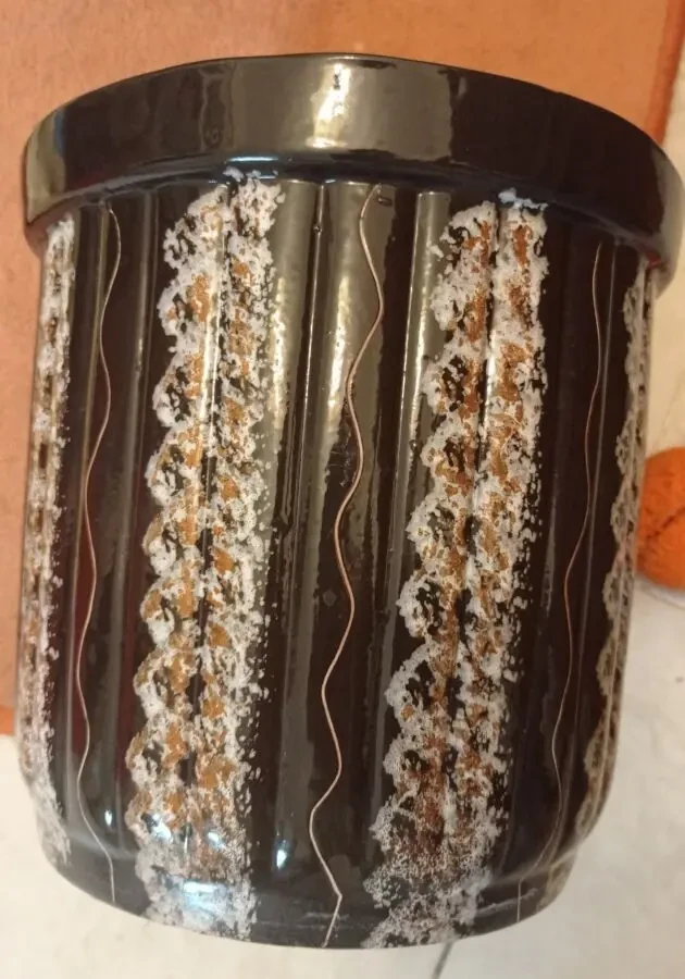 Горшок большой керамика в отличном состоянии 2