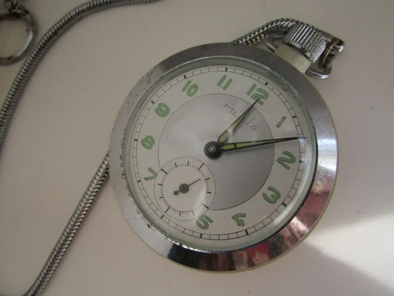 Часы карманные Ruhla ГДР 7