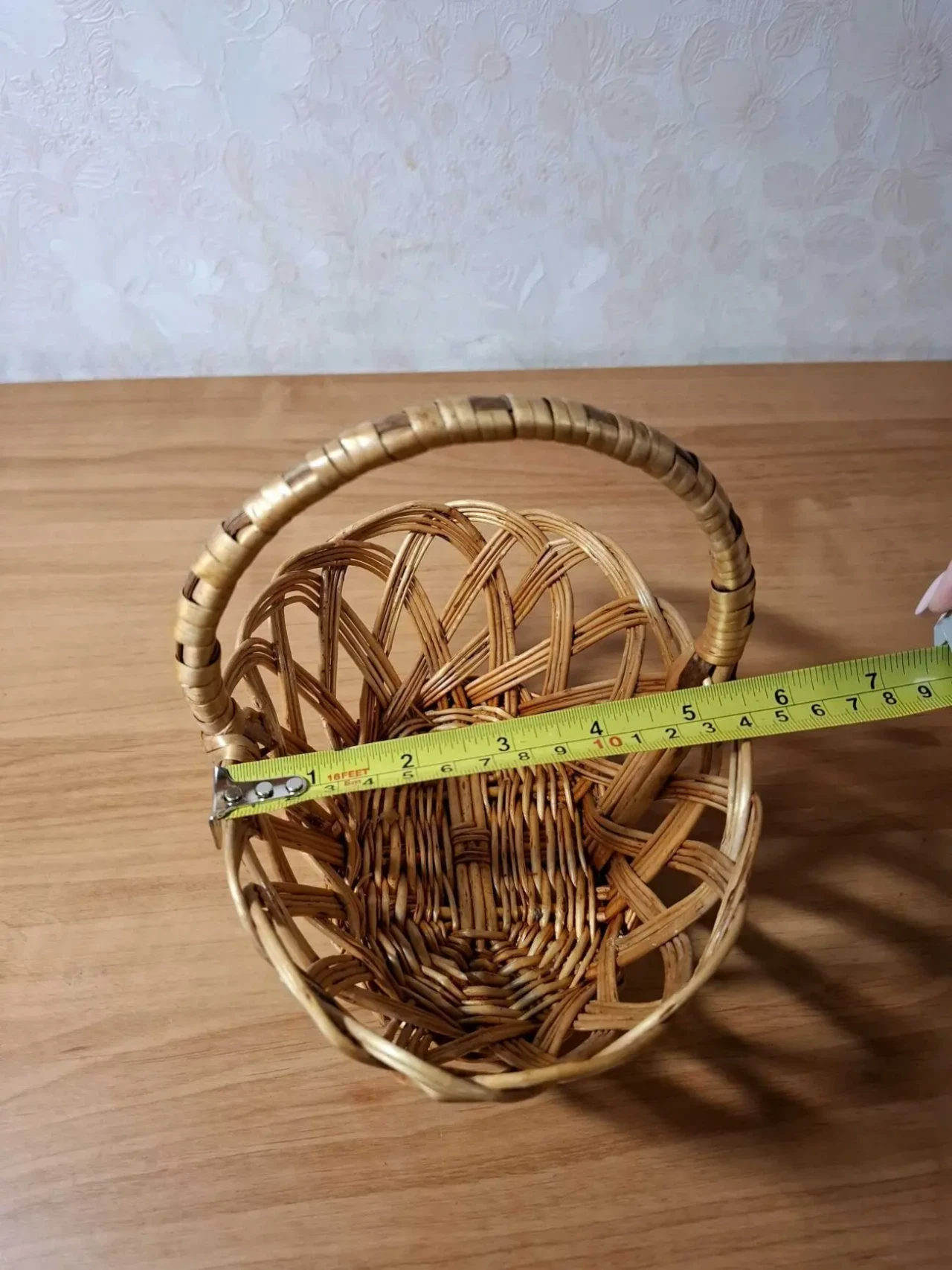 Плетений кошик 3