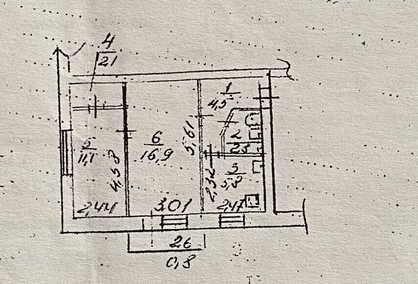Продаю хорошу 2к.квартиру в Лісках (2КП) 10