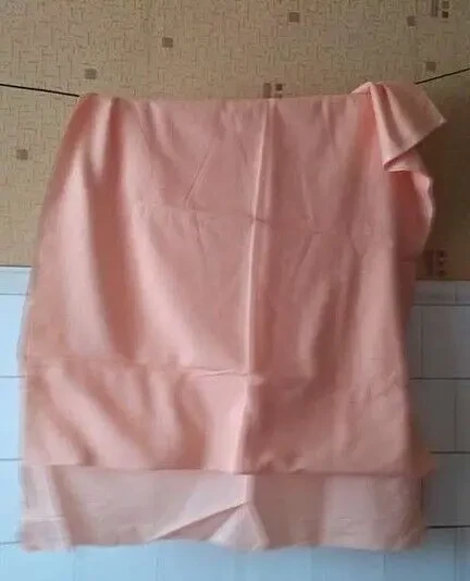 Текстиль ткань новая абрикосовый цвет хлопок с выделкой длина 3,90 м 6