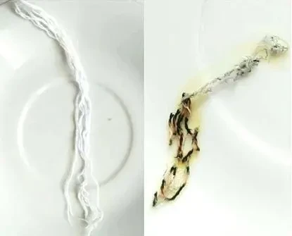 Салфетки скатерть пряжа хлопок белая 7