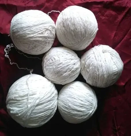 Салфетки скатерть пряжа хлопок белая