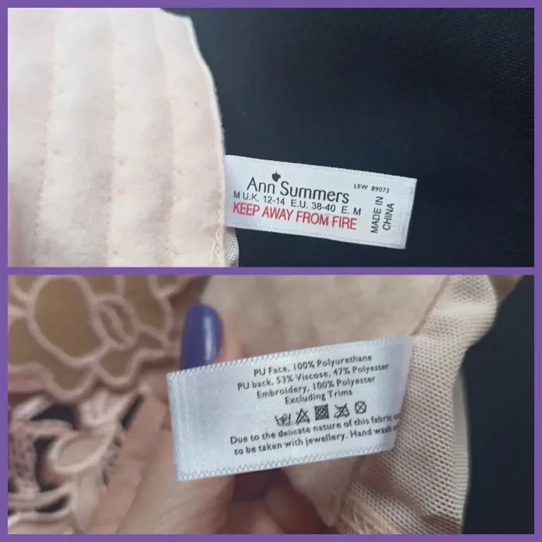 Ann Summers Топ в бельевом стиле нюд Uk12-14/EU 38-40 10