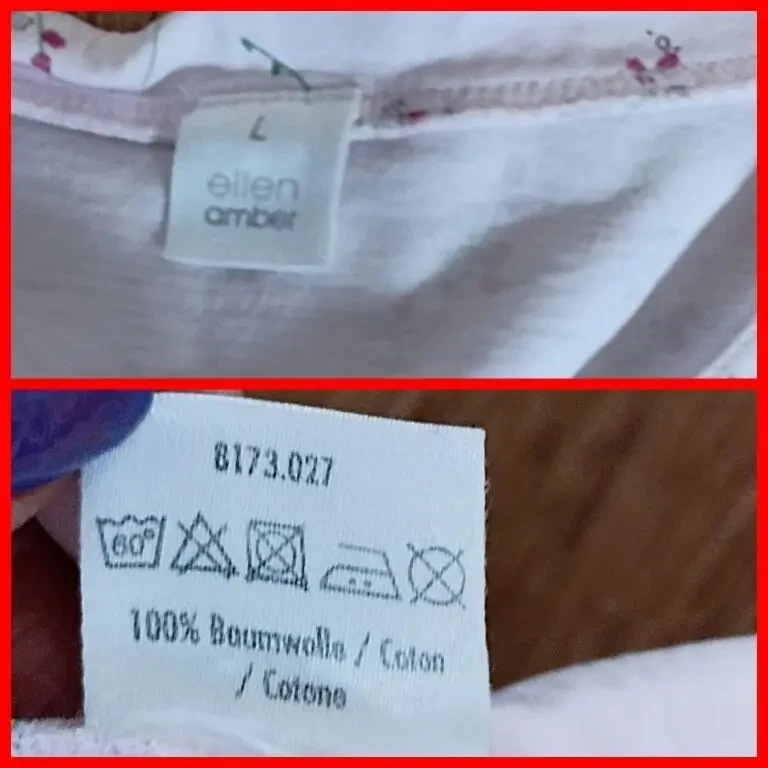 Ellen Amber  Ночная рубашка женская трикотажная длинный рукав хлопок L 10