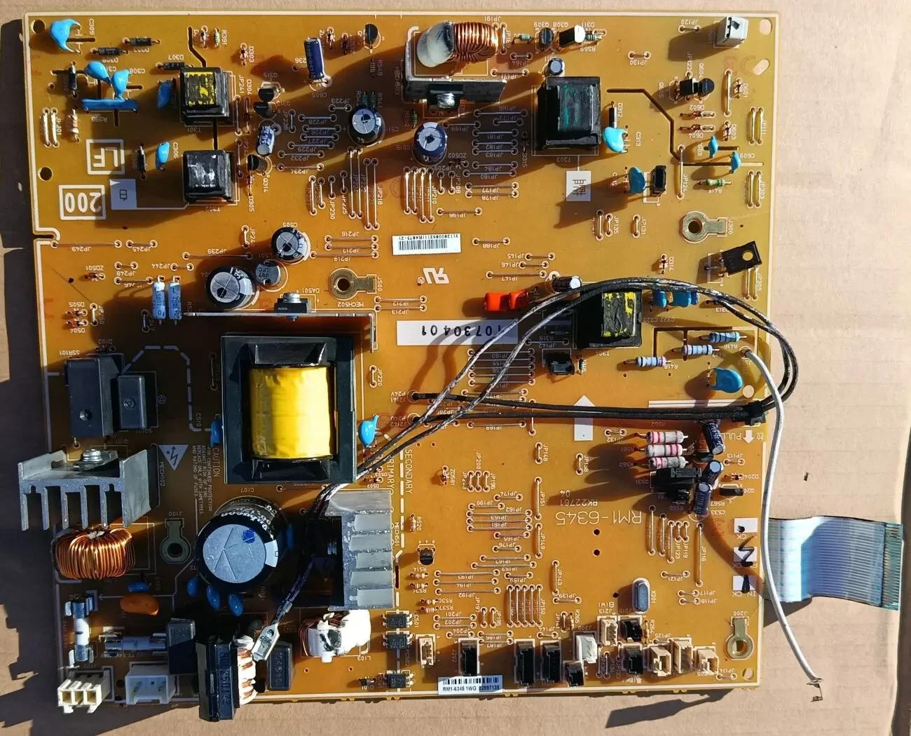 Плата живлення, DC контроллер HP LJ P2030 / P2035 / P2055 - RM1-6345