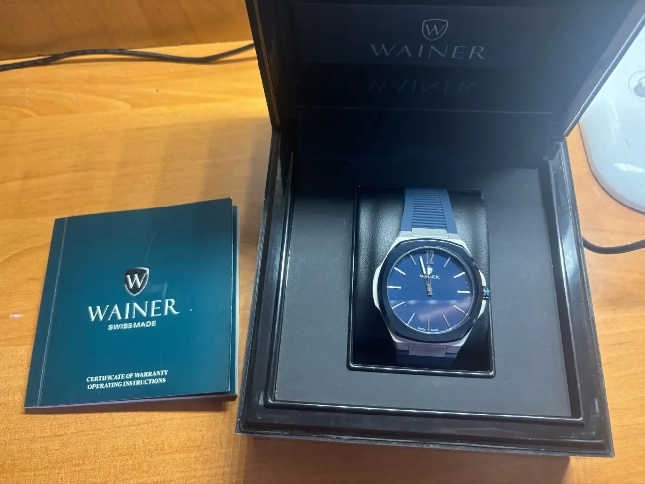 Мужские наручные часы WAINER WA.10120-CSET 4