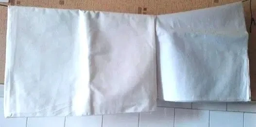 Простыня простыни 2 штуки натуральный белый, голубоватый оттенок хб 10