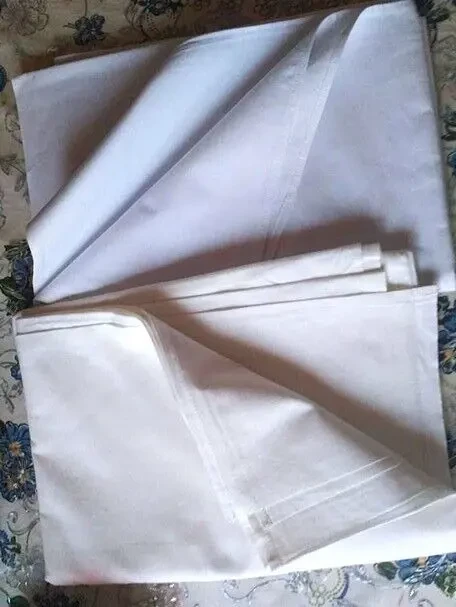 Простыня простыни 2 штуки натуральный белый, голубоватый оттенок хб 7