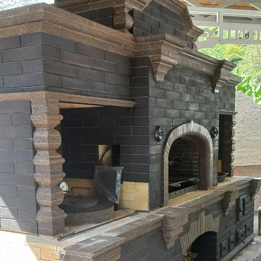 Барбекю Кривой Рог построить печник 8