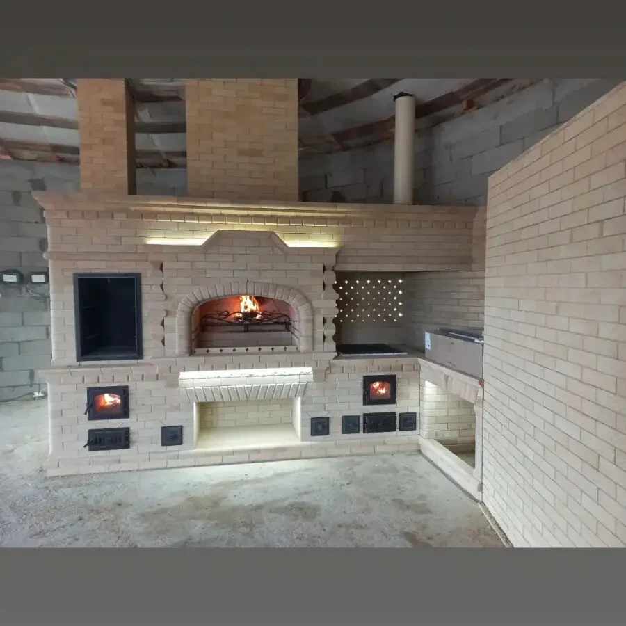 Барбекю Кривой Рог построить печник 7