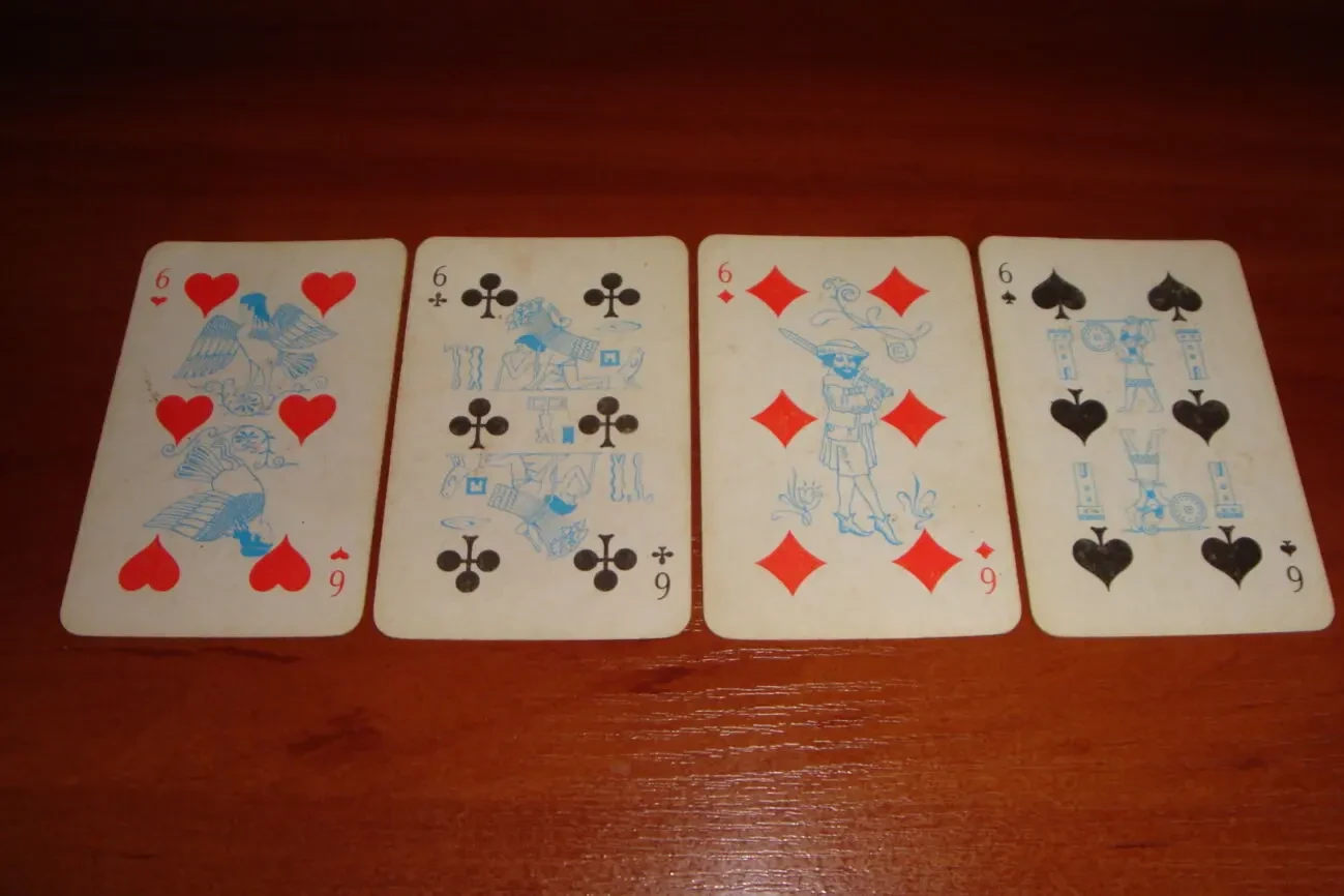 Игральные карты Исторические КЦП, 1992 г. 6