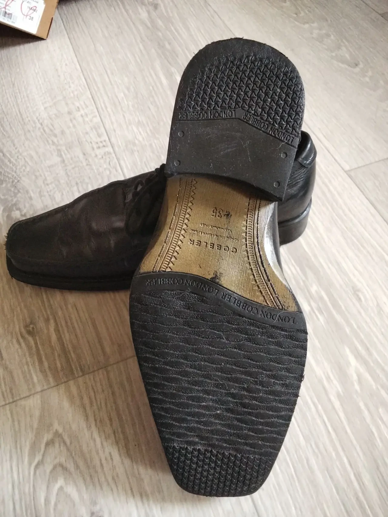 Продам стильні шкіряні туфлі london cobbler vortex, розмір 35 6