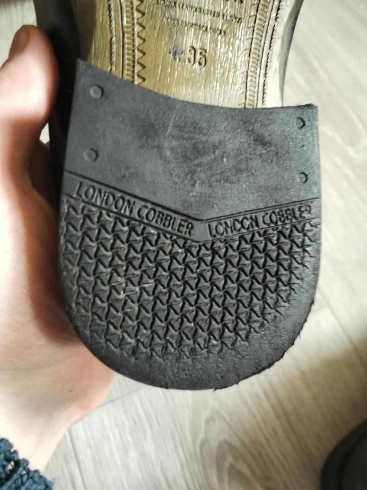 Продам стильні шкіряні туфлі london cobbler vortex, розмір 35 9