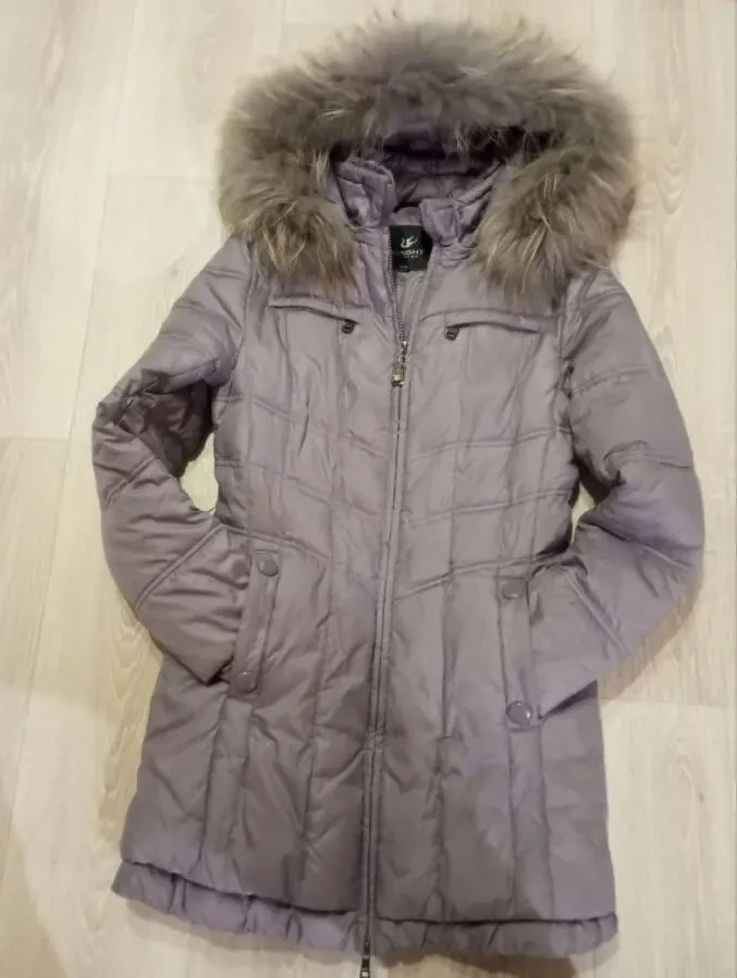 Стильний пуховик 2 в 1, куртка, курточка, пальто зимове, файна куртка