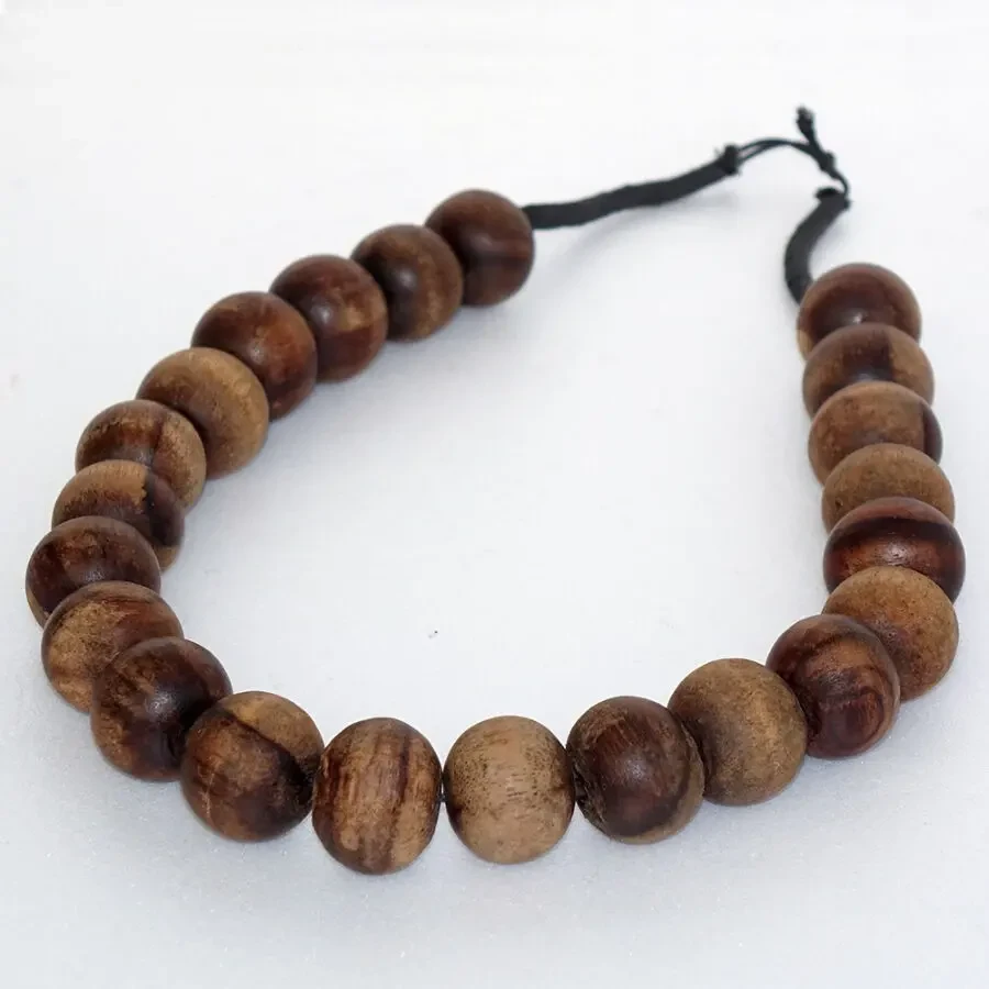 Винтаж деревянные бусы ручная работа чётки старовинне деревяне намисто