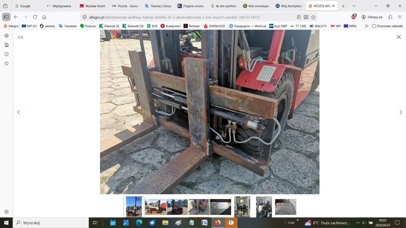 Eлектричний навантажувач Kalmar AT 300E/30-2 (3 тонни) 4