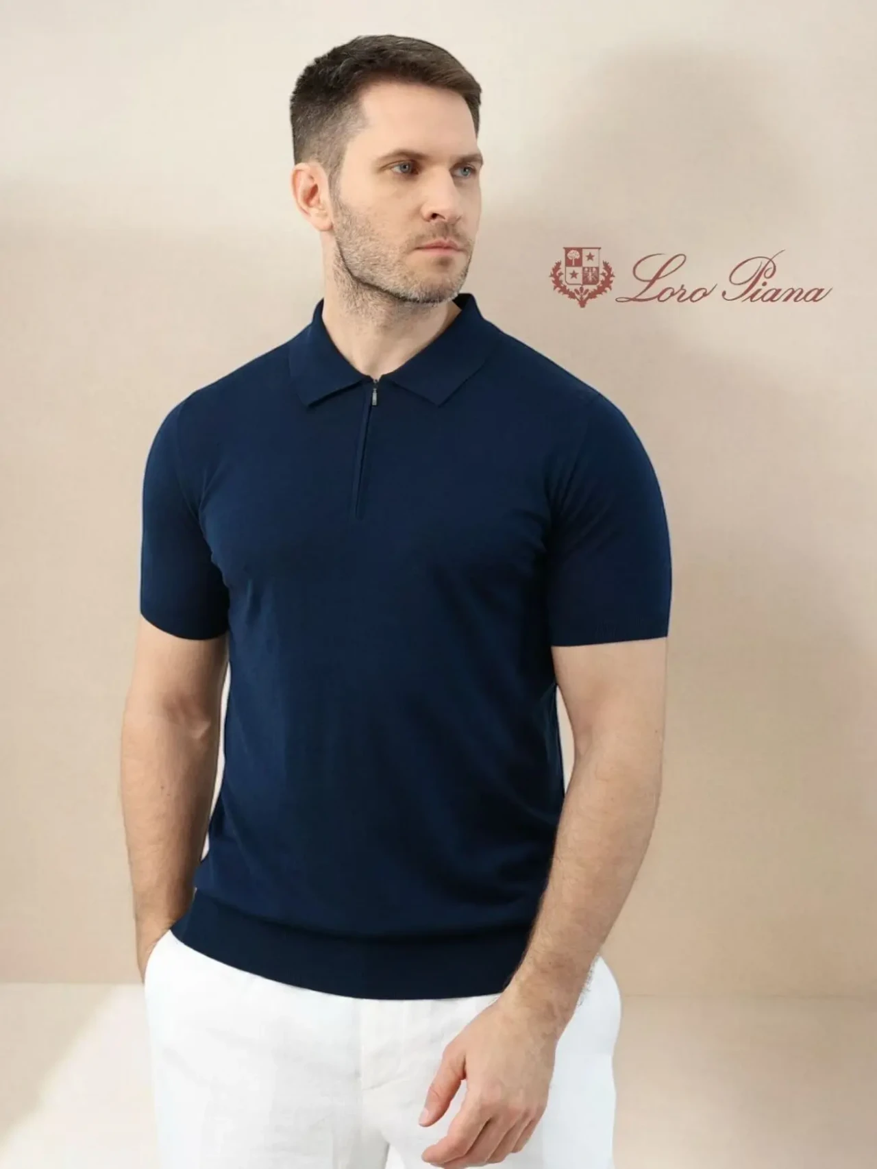 Чоловіча теніска Loro Piana м-3хл 10