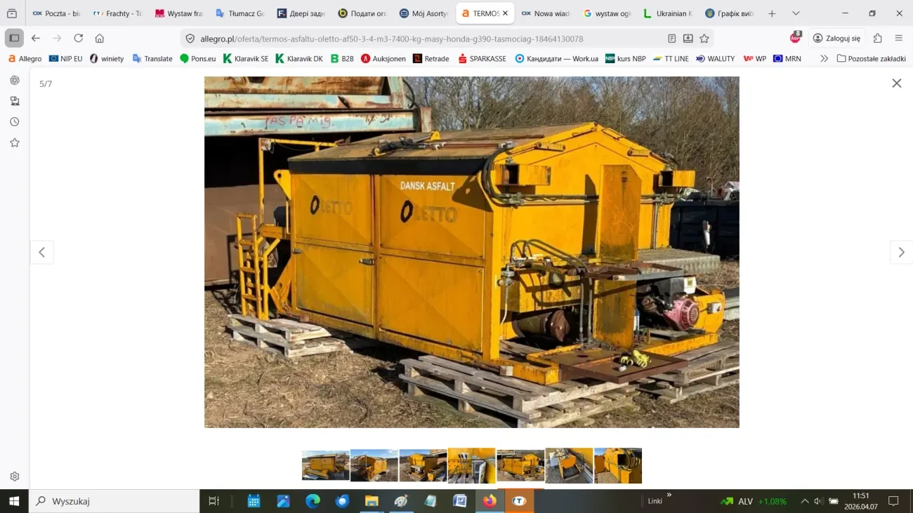 Термос для асфальту OLETTO AF50 5